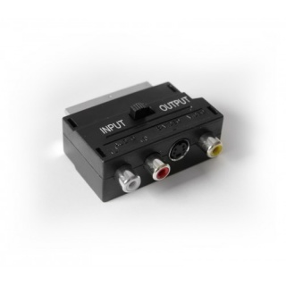 Adaptor Scart la 3 x RCA + S-video, KTCBLHE12020