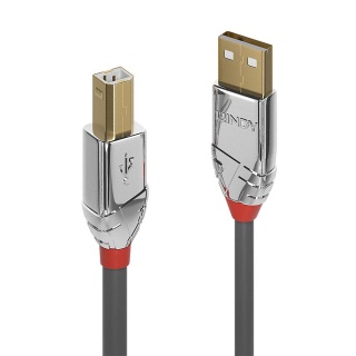 Cablu USB 2.0 tip A la tip B Cromo Line T-T 0.5m, Lindy L36640