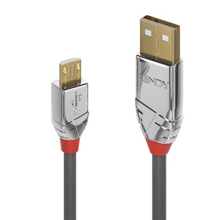 Cablu USB 2.0 la micro USB-B Cromo Line T-T 0.5m, Lindy L36650