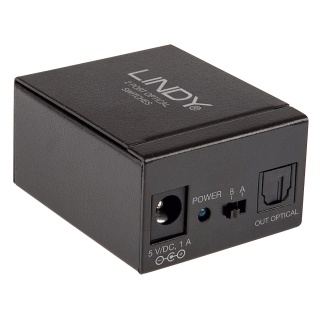 Switch audio optic Toslink 2 porturi (Dolby si DTS audio), Lindy L70434