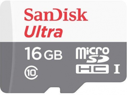 Card de memorie micro SDHC 16GB clasa 10, Sandisk Ultra