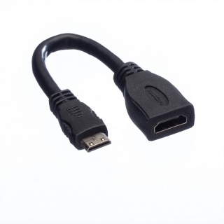 Adaptor HDMI la mini HDMI-C v1.4 M-T 15 cm, Value 11.99.5586