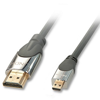 Cablu HDMI la micro HDMI-D CROMO 4K@60Hz v2.0 T-T 2m, Lindy L41422