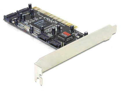 PCI la 4 x SATA cu RAID, Delock 70154