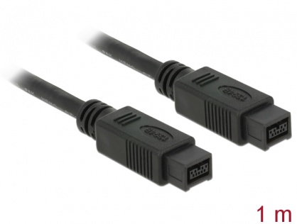 Cablu Firewire 9 pini la 9 pini 1m, Delock 82598