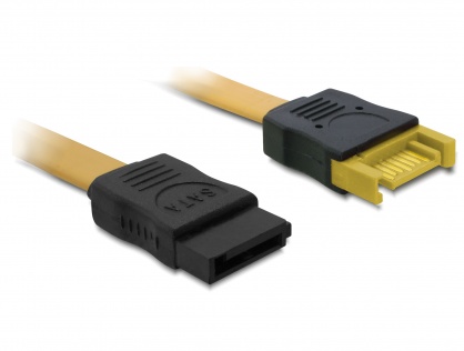 Cablu prelungitor SATA II 3 Gb/s date 100cm, Delock 82666