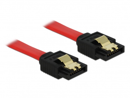 Cablu SATA III 6 Gb/s drept/drept 50cm, Delock 82677