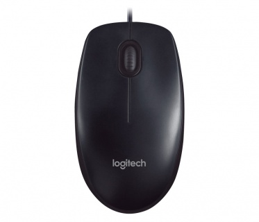 Mouse optic Logitech M90, USB, gri