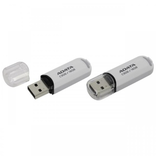Stick USB 2.0 cu capac 16GB C906 Alb, ADATA