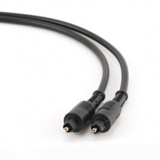 Cablu audio optic Toslink T-T 2m, Gembird CC-OPT-2M