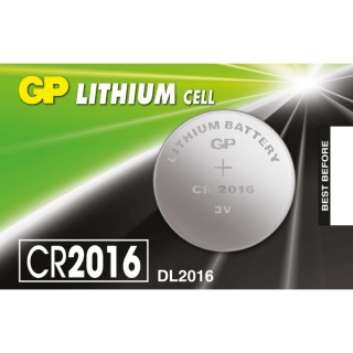 Baterie Litiu CR2016 3V, GP Batteries