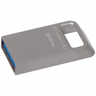 Stick DataTraveler Micro 64GB USB 3.1/3.0, Metal, Kingston