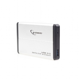 Rack extern 2.5" pentru HDD SATA cu USB 3.0 Argintiu, Gembird EE2-U3S-2-S