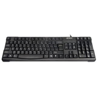 Tastatura A4TECH USB Comfort Round, Black KR-750-USB