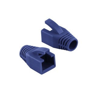 Manson cablu retea diametru max 8mm albastru, Logilink MP0035B
