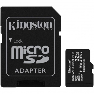 Card de memorie micro SDHC 32GB clasa 10 Canvas Select Plus, Kingston SDCS2/32GB