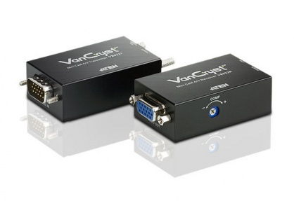 Mini VGA/Audio Cat 5 Extender max 150m, ATEN VE022
