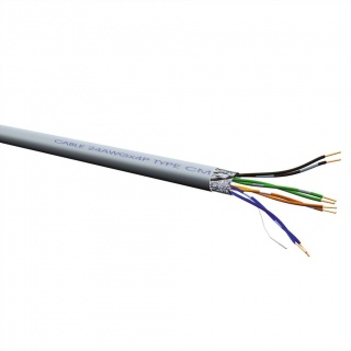 Cablu retea FTP Cat. 5e, AWG26, 100m, Roline 21.15.0119