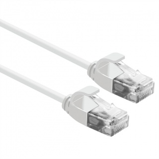 Cablu de retea Slim cat 6A UTP LSOH 5m Alb, Roline 21.15.0985