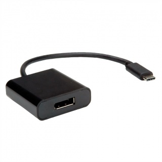 Adaptor USB-C la DisplayPort v1.2 T-M Negru, Value 12.99.3220