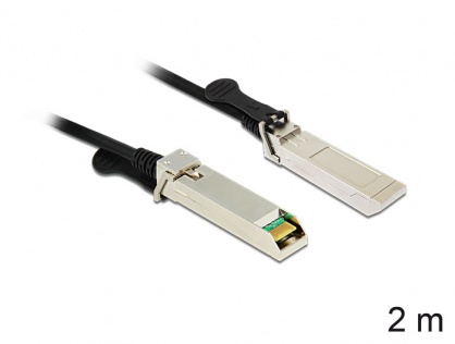 Cablu Twinax SFP+ T-T 2m, Delock 86200