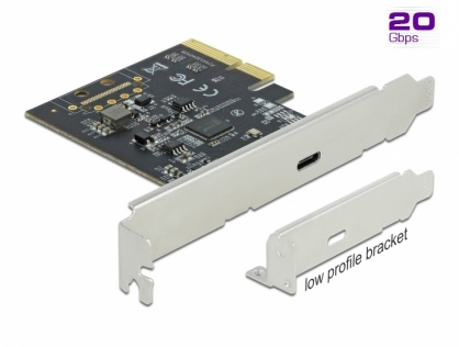 PCI Express cu 1 x USB 3.2 type C Gen 2x2, Delock 89036