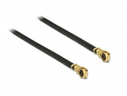 Cablu antena MHF IV/HSC MXHP32 plug la MHF IV/HSC MXHP32 plug 10cm 1.13, Delock 89642