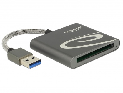 Cititor de carduri USB 3.0 pentru carduri de memorie CFast 2.0, Delock 91525
