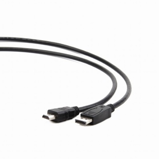Cablu DisplayPort la HDMI T-T 1m, Gembird CC-DP-HDMI-1M