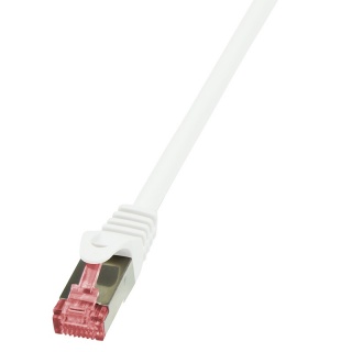 Cablu de retea RJ45 SFTP cat6 LSOH 30m Alb, Logilink CQ2121S