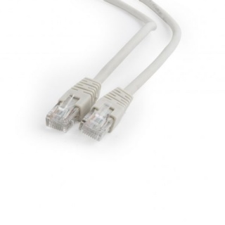 Cablu de retea RJ45 0.25m cat 6 UTP Gri, Gembird PP6U-0.25M