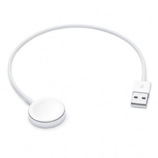 Cablu de incarcare USB-A pentru Apple Watch 0.3m Alb, Apple MLLA2ZM/A