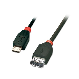 Cablu USB 2.0 la Micro USB-B OTG 1m, Lindy L31936