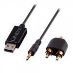 Adaptor USB 2.0 Audio Grabber, Lindy L42715