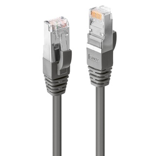 Cablu de retea CROMO Cat.6 S/FTP 2m Gri, Lindy L47213