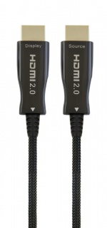 Cablu activ optic HDMI 4K@60Hz T-T 30m Negru, Gembird CCBP-HDMI-AOC-30M