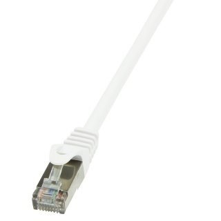 Cablu de retea RJ45 cat 6 FTP 20m Alb, Logilink CP2111S