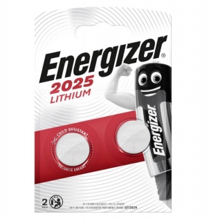 Set 2 baterii CR2025, Energizer 638708