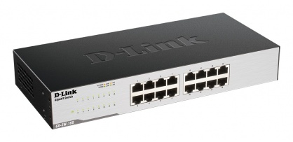 Switch 16 porturi Gigabit, D-LINK GO-SW-16G