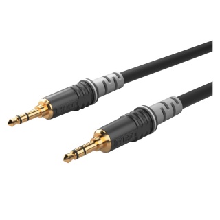 Cablu audio jack stereo 3 pini T-T 3m, HICON HBA-3S-0300