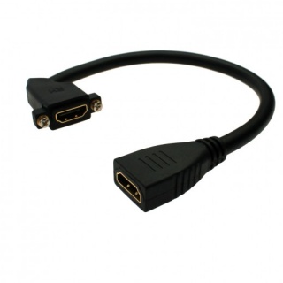Adaptor HDMI 4K60Hz M-M 0.2m, HI-HDFFW-0020-SW