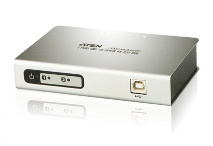 Adaptor USB la 2 x RS-232, ATEN UC2322