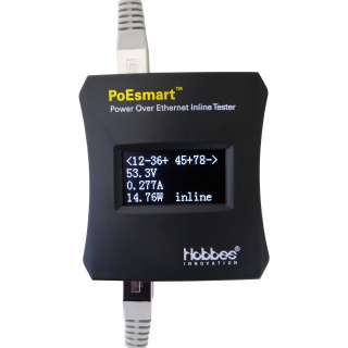 Tester Inline PoEsmart - Power Over Ethernet (PoE), Hobbes 256320