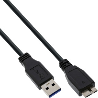 Cablu USB la micro USB 3.0 T-T 0.3m, InLine IL35403