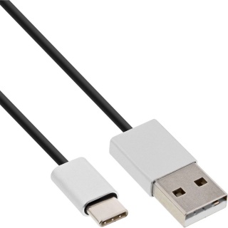Cablu USB 2.0 la USB type C T-T 5m Negru, InLine IL35835