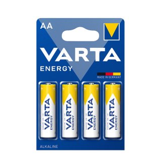 Set 4 buc baterie alcalina AA/LR6/MN1500, Varta