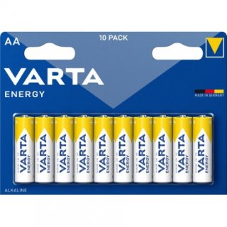 Set 10 buc baterie AA LR06, Varta Energy