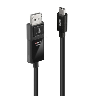 Cablu USB type C la Displayport 8K60Hz/4K144Hz cu HDR T-T 2m, Lindy L43342