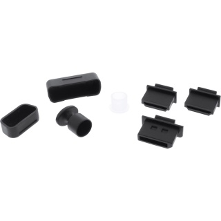 Set 7 buc protectie impotriva prafului pentru HDMI/DVI/VGA/RCA, InLine IL59941I