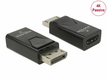 Adaptor pasiv DisplayPort la HDMI 4K30Hz T-M, Delock 66234